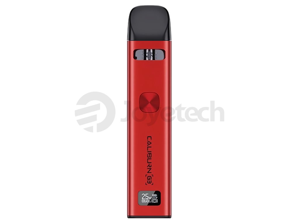 Uwell Caliburn G3 - Pod Kit - 900mAh - Red, produktový obrázek.