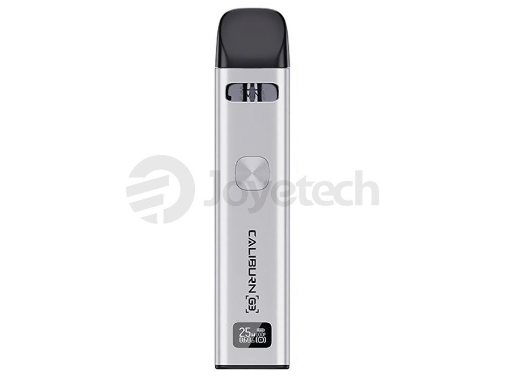 Uwell Caliburn G3 - Pod Kit - 900mAh - Silver, produktový obrázek.