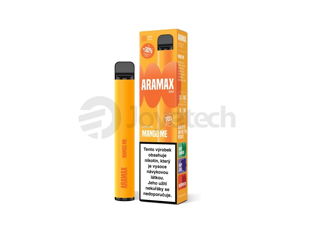 Aramax Bar 700 - Mango Me - 20mg, produktový obrázek.