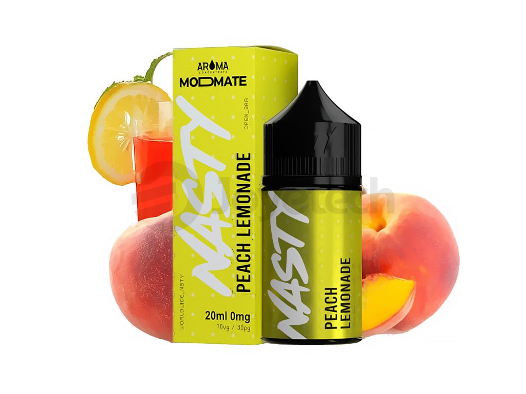 Nasty Juice ModMate - Shake & Vape - Peach Lemonade - 20ml, produktový obrázek.