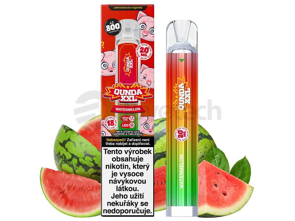 Qunda XXL - Watermelon - 20mg, produktový obrázek.