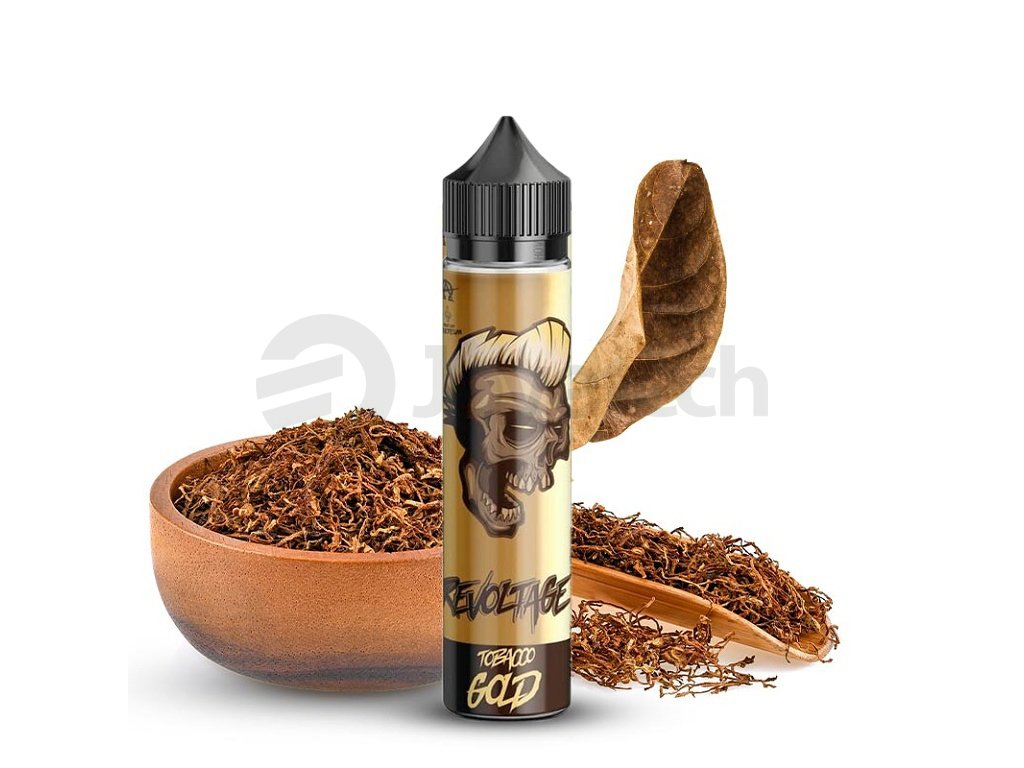 Revoltage - S&V - Tobacco Gold (Tabáková směs) - 10ml, produktový obrázek.