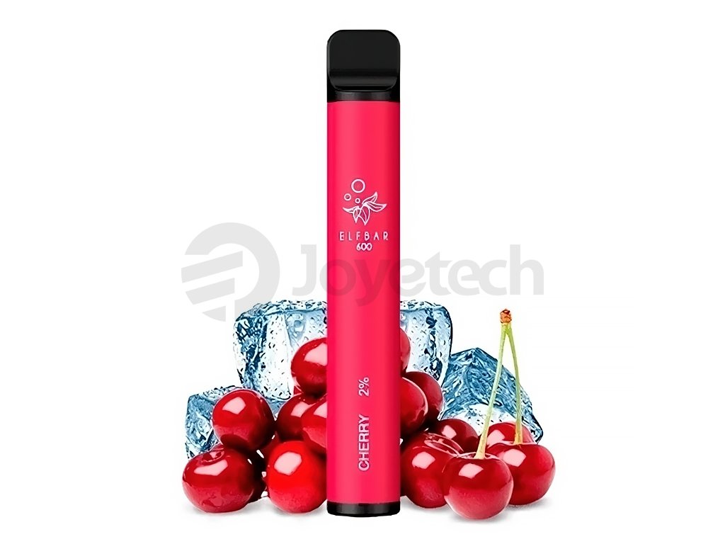 Elf Bar 600 - 20mg - Cherry (Třešeň), produktový obrázek.