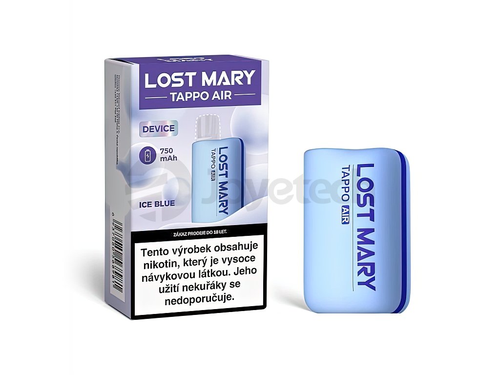 Lost Mary Tappo Air - Baterie - 750mAh - ICE Blue, produktový obrázek.