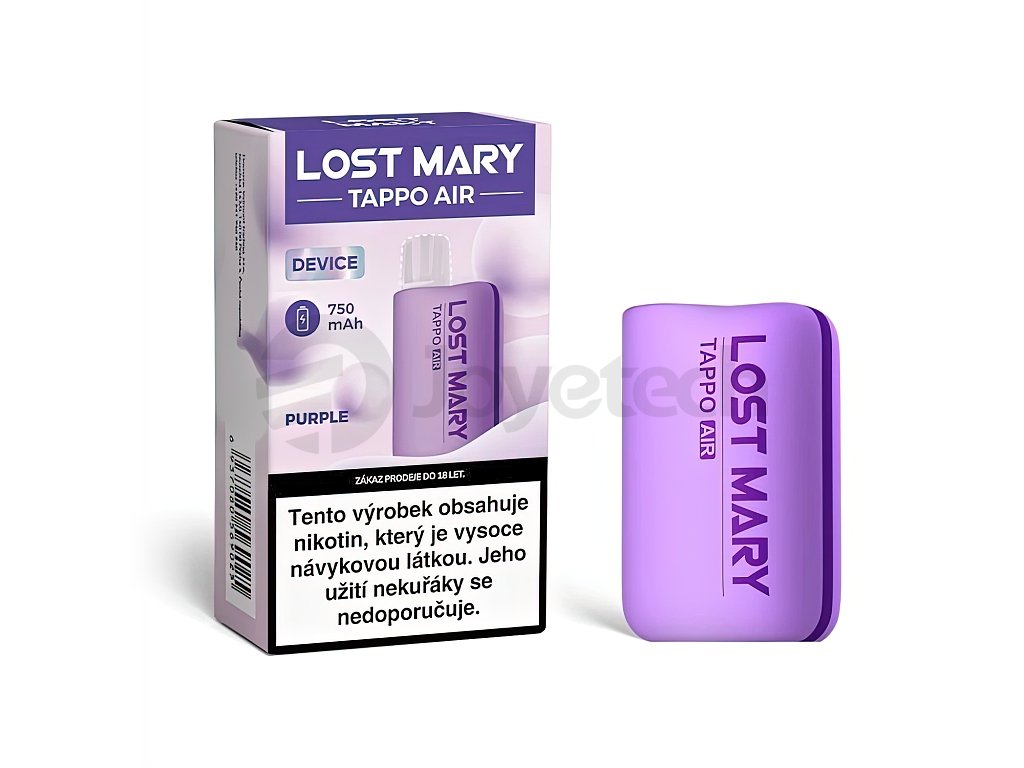 Lost Mary Tappo Air - Baterie - 750mAh - Purple, produktový obrázek.