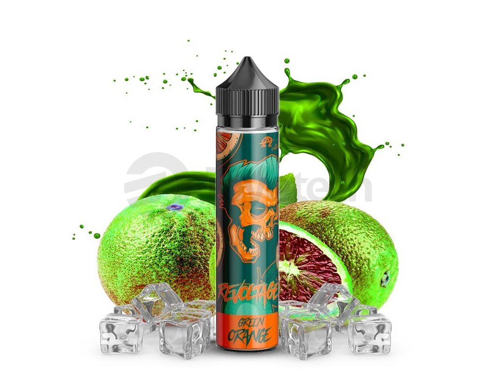 Revoltage - S&V - Green Orange - 10ml, produktový obrázek.
