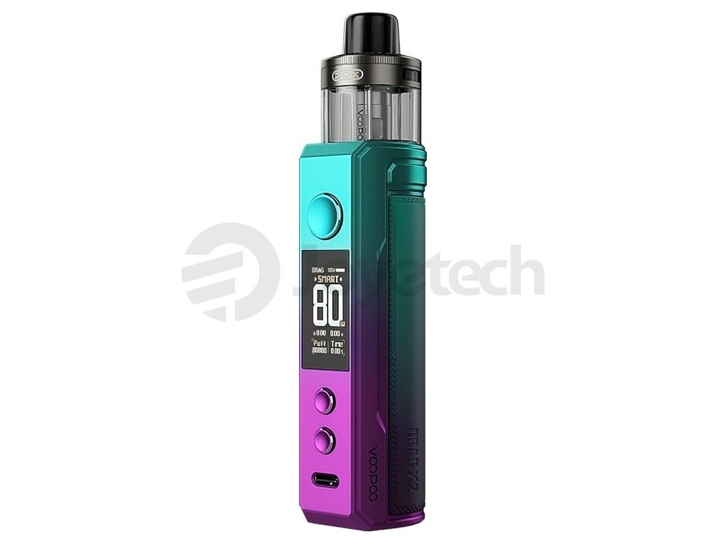 VooPoo Drag X2 - Pod Kit - 80W - Sky Blue, produktový obrázek.
