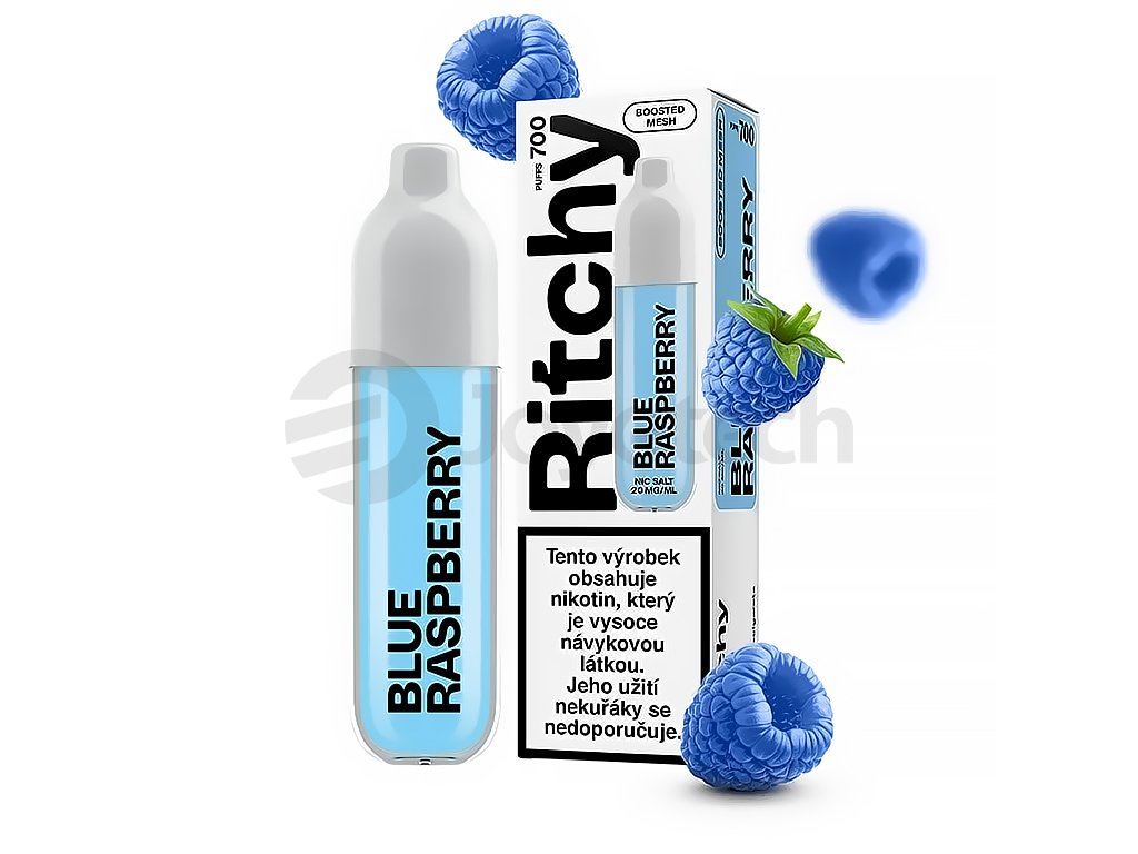 Ritchy BAR 700 - Blue Rasberry - 20mg, produktový obrázek.