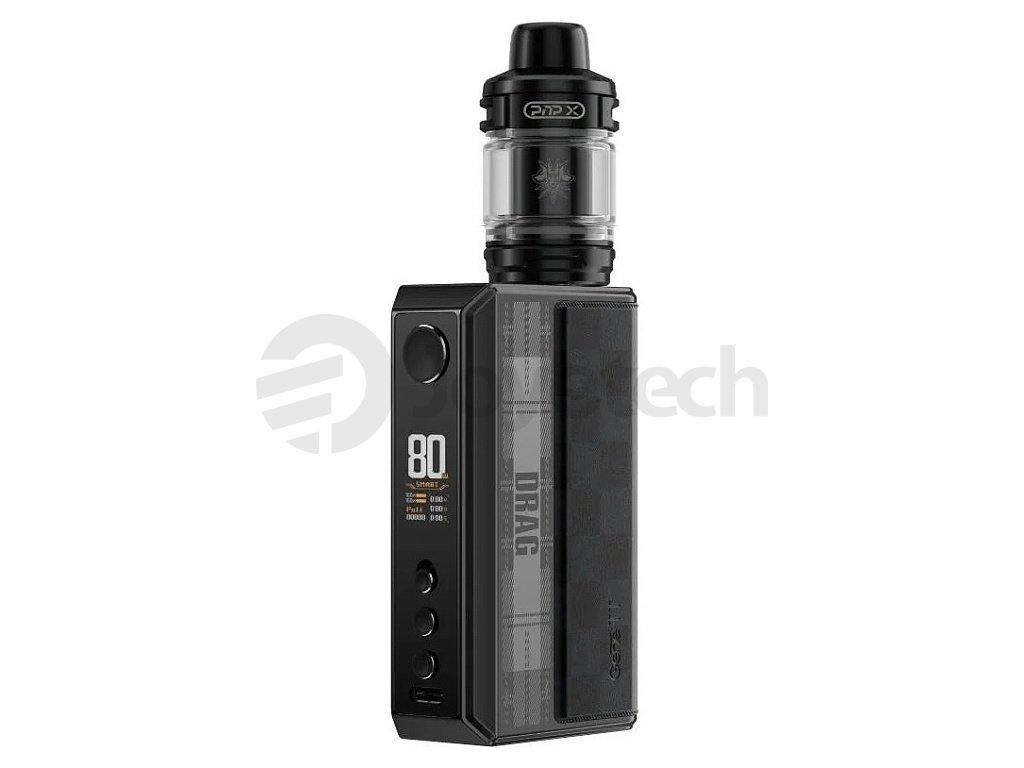 Voopoo Drag 5 - Full Kit s Uforce X Tank - 177W - Black, produktový obrázek.