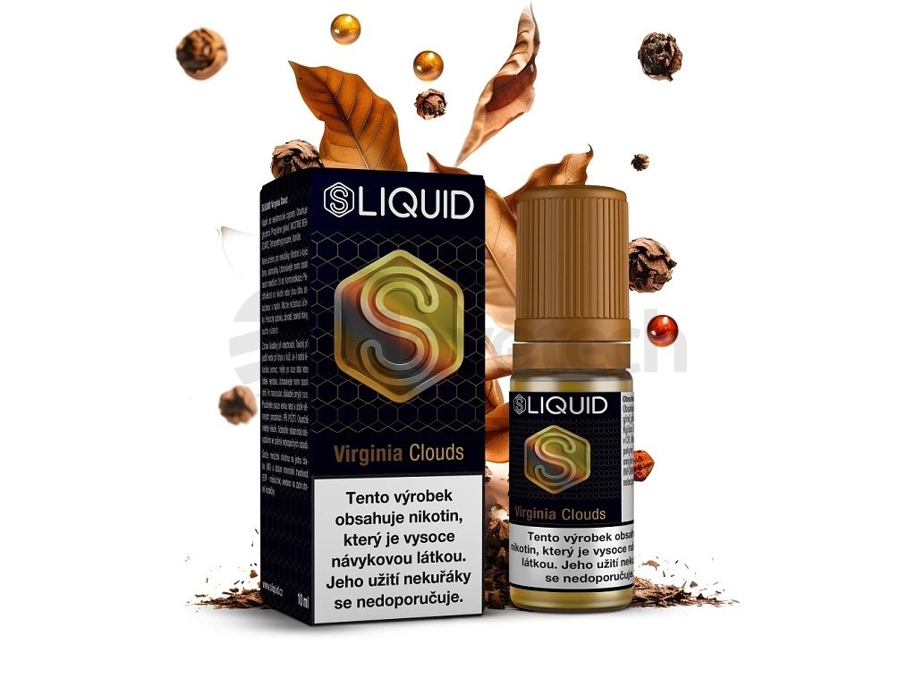 SLIQUID - Virginia Tobacco (Virginský tabák) - 20mg, produktový obrázek.