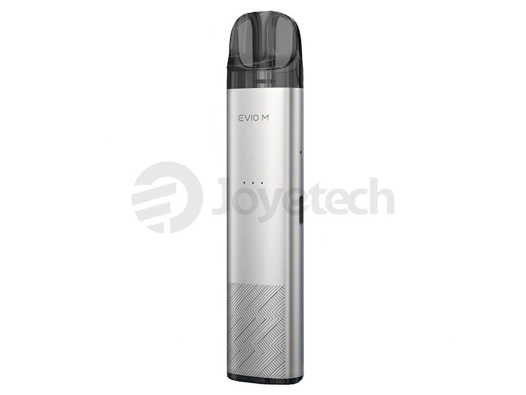 Joyetech EVIO M - Pod Kit - 900mAh - Silver, produktový obrázek.
