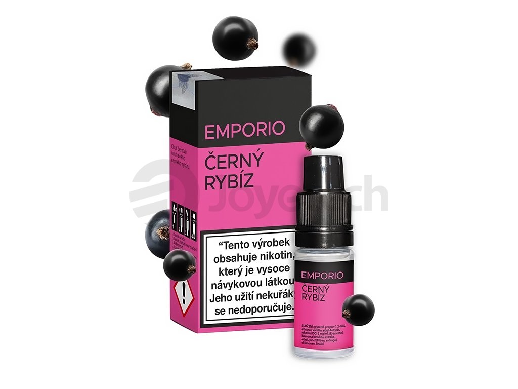 EMPORIO - Černý rybíz - 12mg, produktový obrázek.