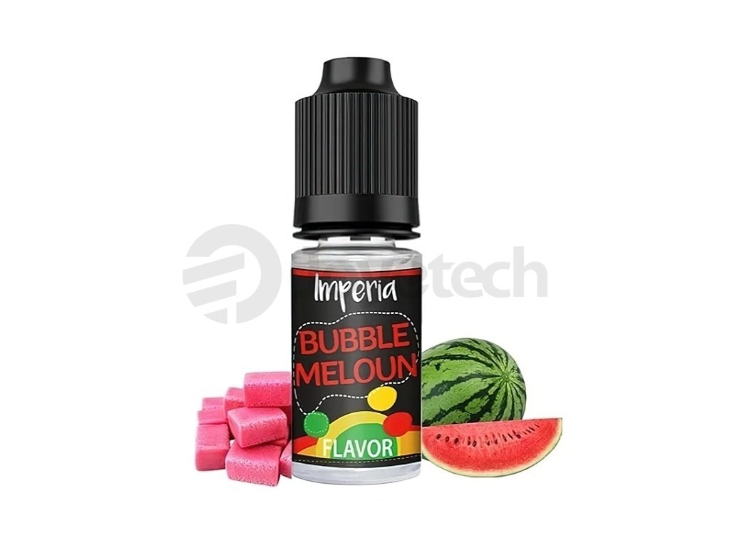 Imperia Black Label - Příchuť - 10ml - Bubble Meloun, produktový obrázek.