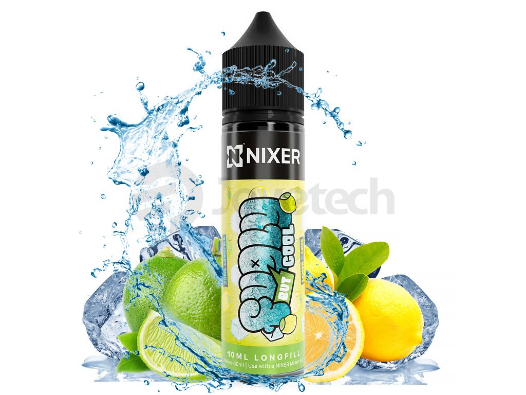 Nixer Fugly But Cool - S&V - Lemon & Lime - 10ml, produktový obrázek.