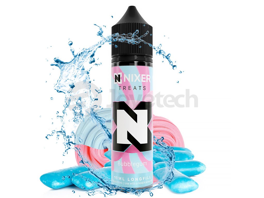 Nixer Treats - S&V - Bubblegum - 10ml, produktový obrázek.