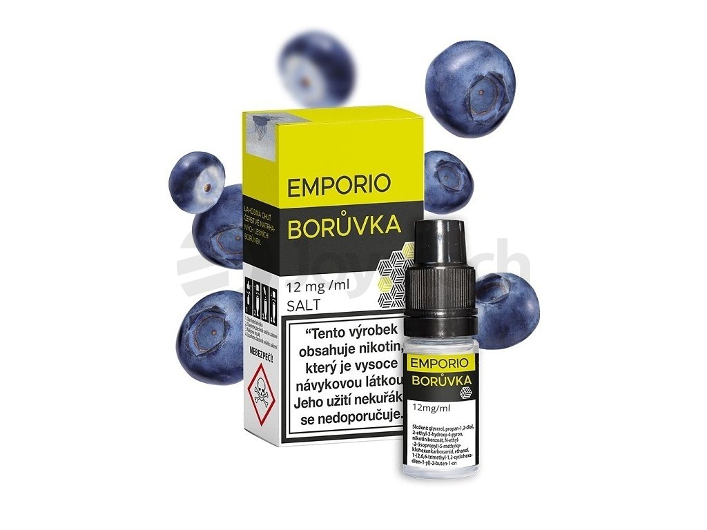 Emporio Salt - Borůvka - 12mg, produktový obrázek.