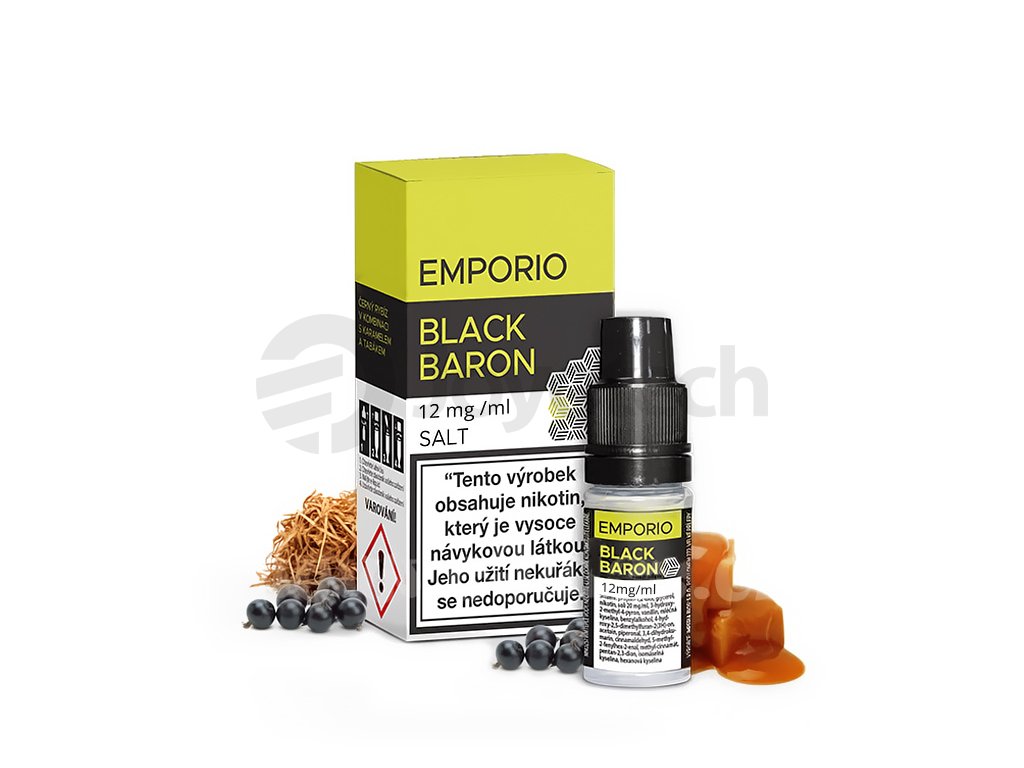 Emporio Salt - Black Baron - 12mg, produktový obrázek.