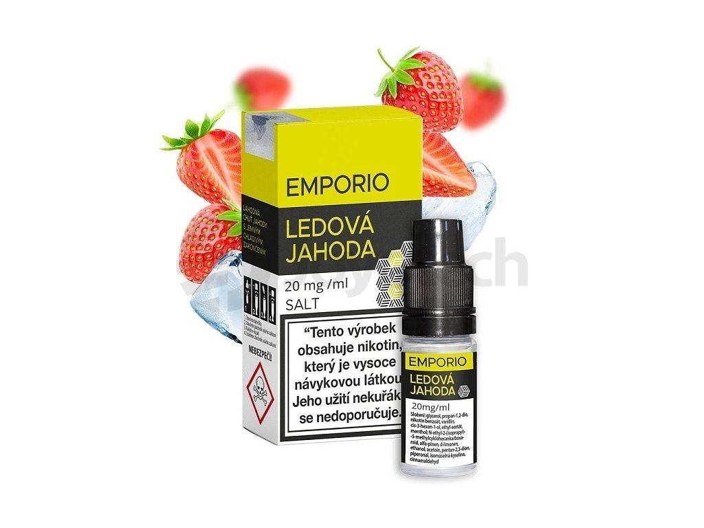 Emporio Salt - Ledová jahoda - 20mg, produktový obrázek.