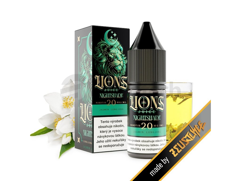 Lions Juice Salt - Nightshade - 10mg, produktový obrázek.