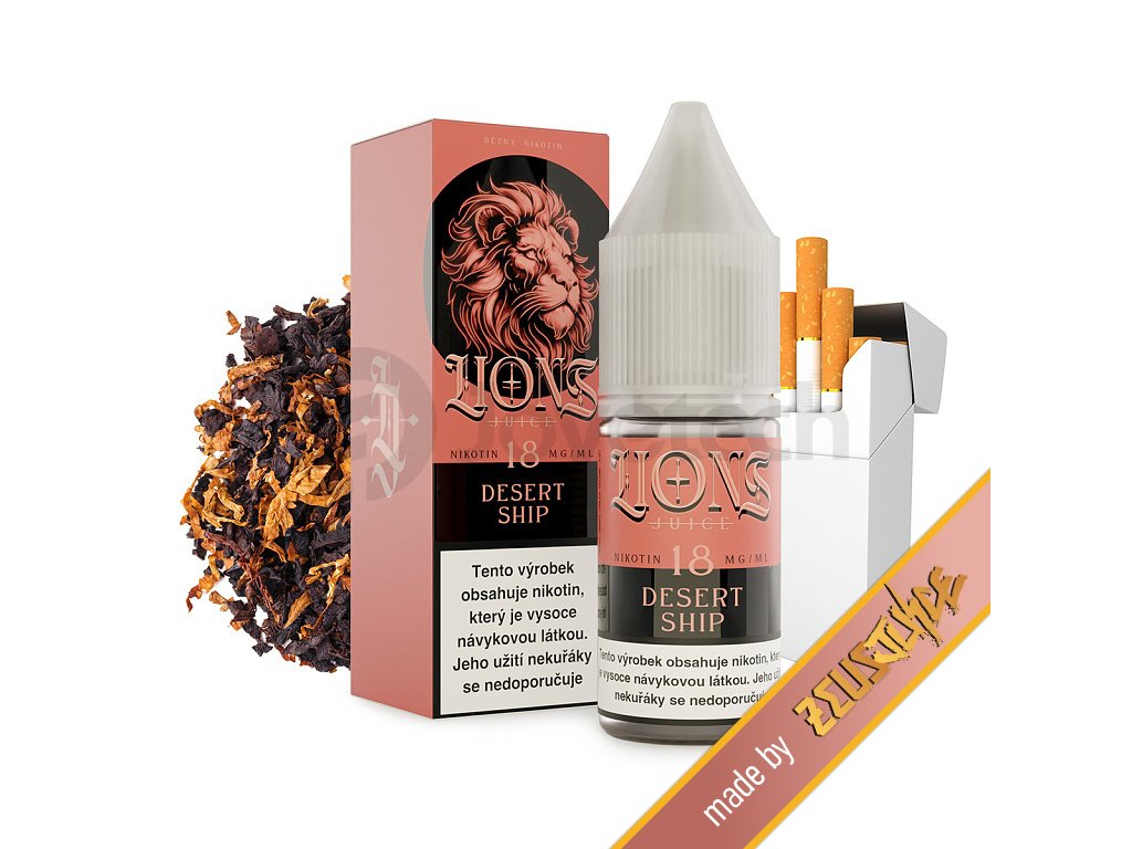 Lions Juice - Desert Ship - 6mg, produktový obrázek.