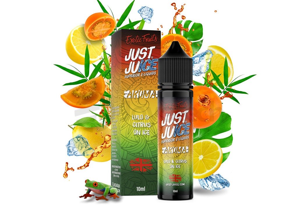 Just Juice - Shake & Vape - Lulo & Citrus - 10ml, produktový obrázek.
