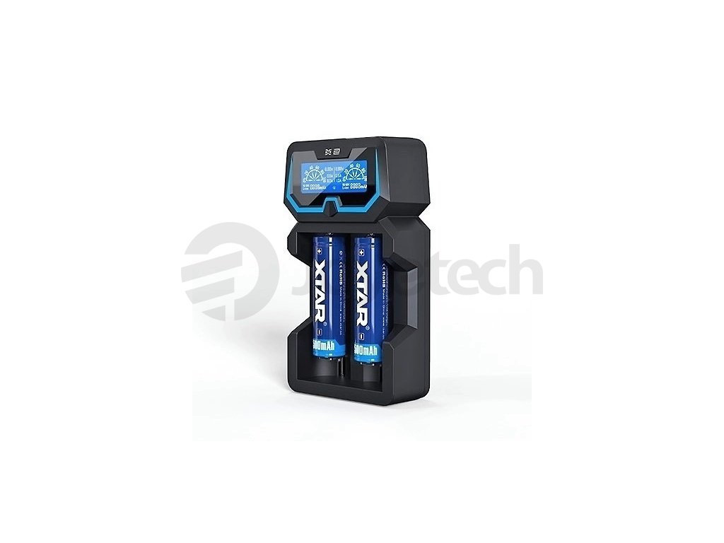 XTAR X2 - inteligentní univerzální rychlonabíječka s Micro USB vstupem, produktový obrázek.