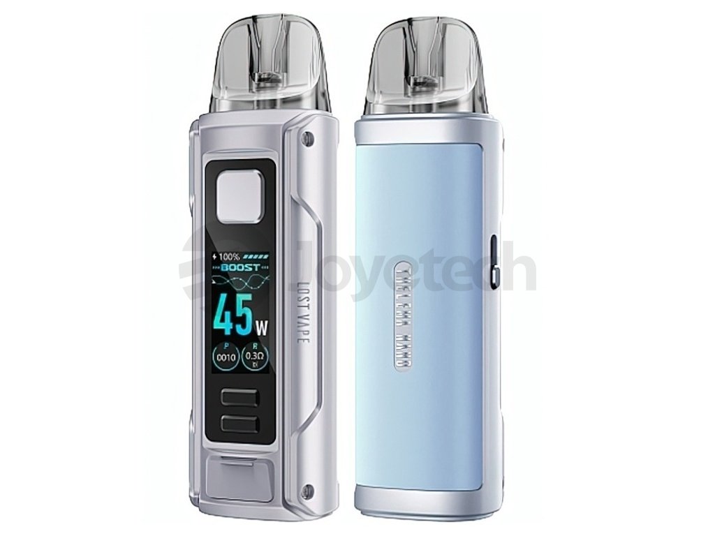 Lost Vape Thelema Nano - Pod Kit - Silver Blue, produktový obrázek.