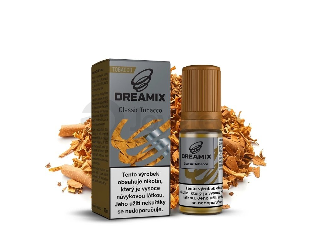Dreamix - Klasický tabák - 12mg, produktový obrázek.