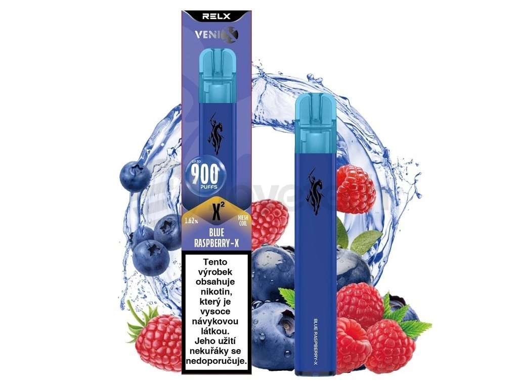 Venix X2 - Blue Raspberry-X - 16mg, produktový obrázek.
