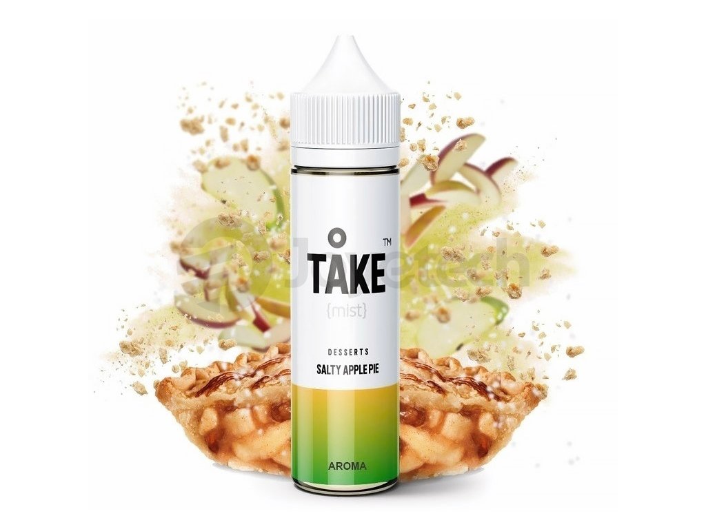 ProVape Take Mist - Shake & Vape - Salty Apple Pie - 10ml, produktový obrázek.