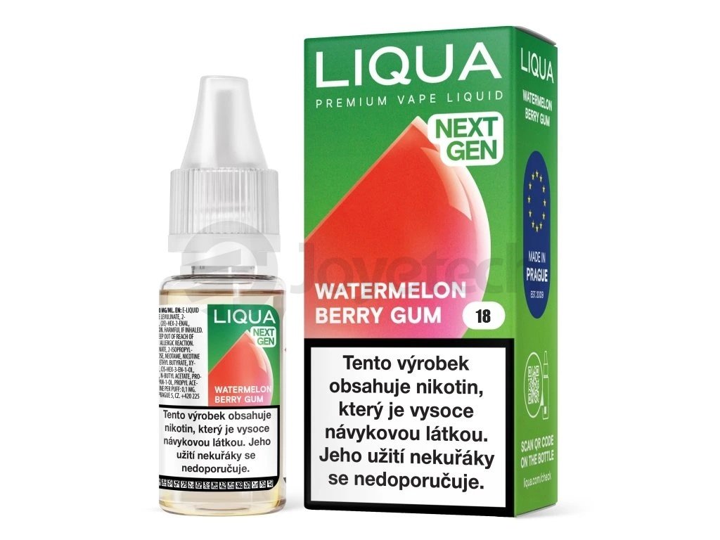 Liqua NEXT GEN - Watermelon Berry Gum - 18mg, produktový obrázek.