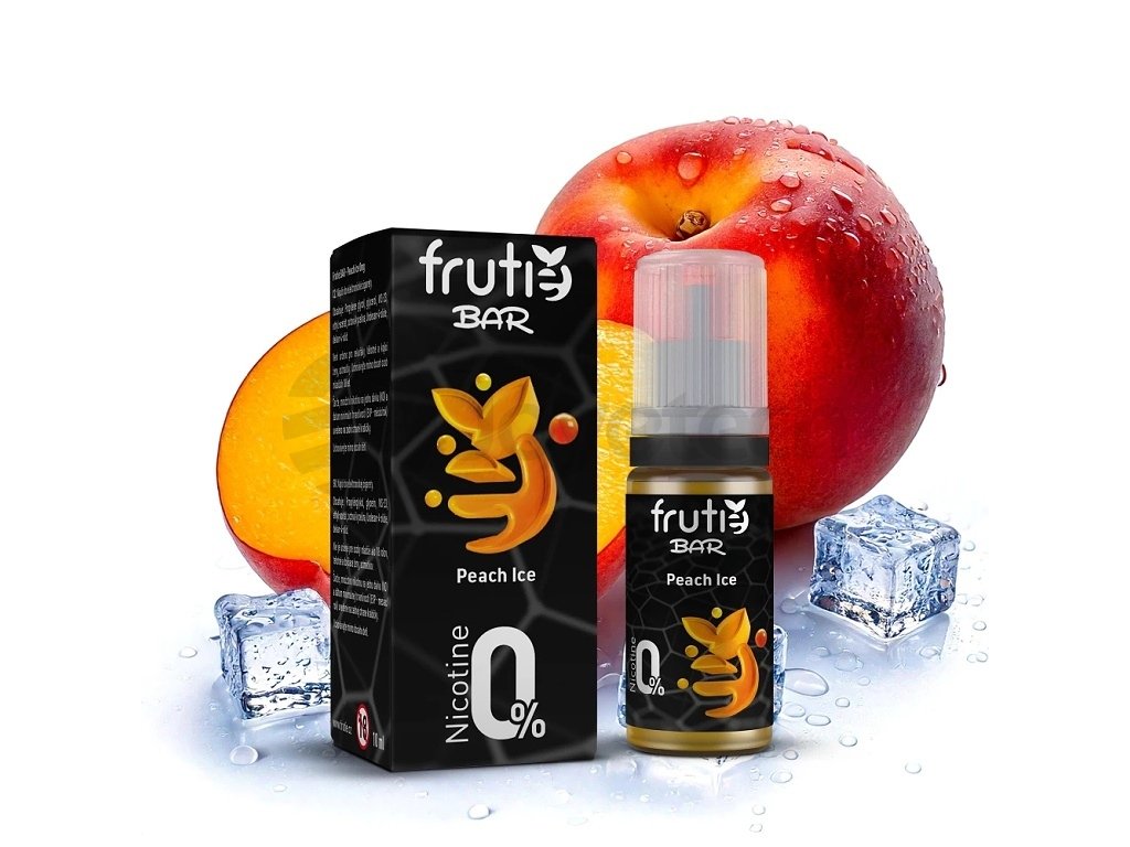 Frutie BAR - Peach ICE - 0mg, produktový obrázek.