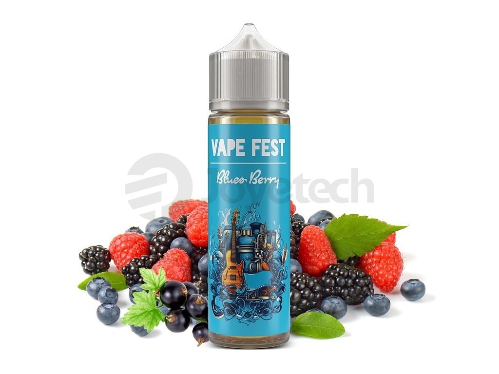 Vape Fest - S&V - Blues Berry - 10ml, produktový obrázek.