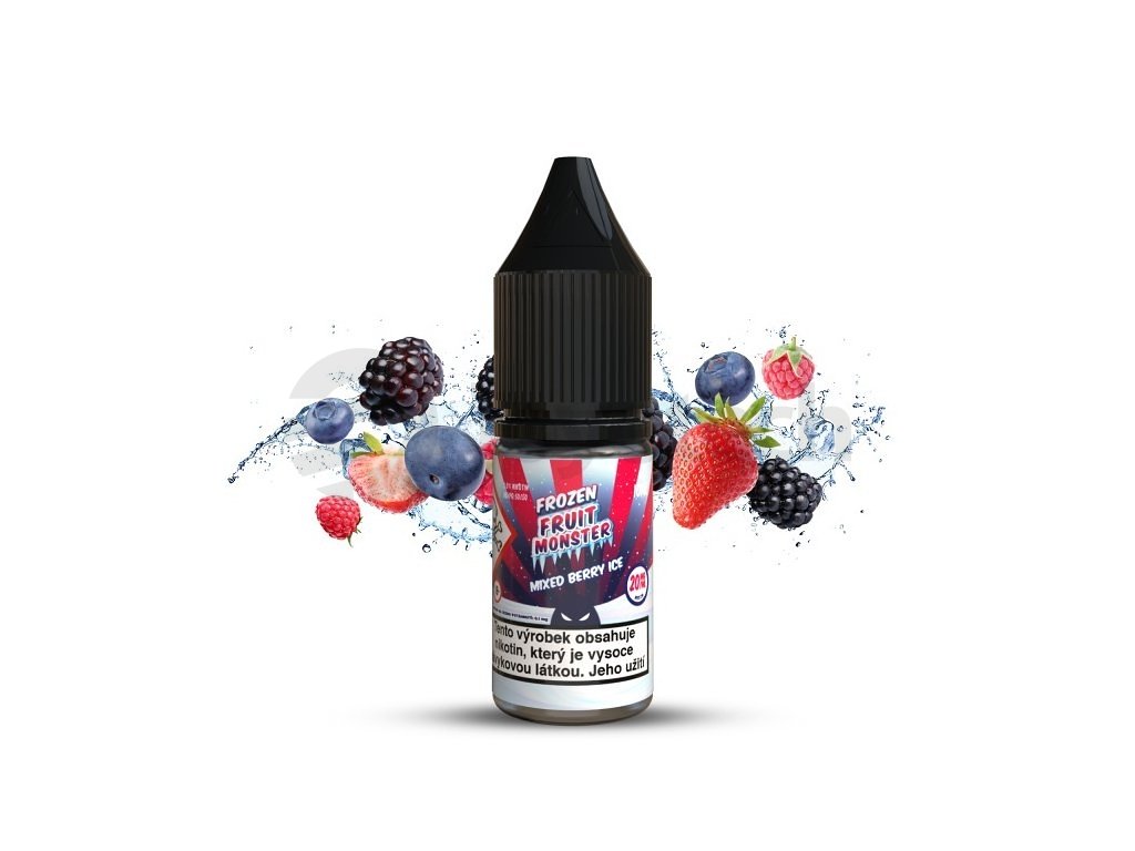Monster Lab Frozen Fruit - Mixed Berry ICE - 20mg, produktový obrázek.