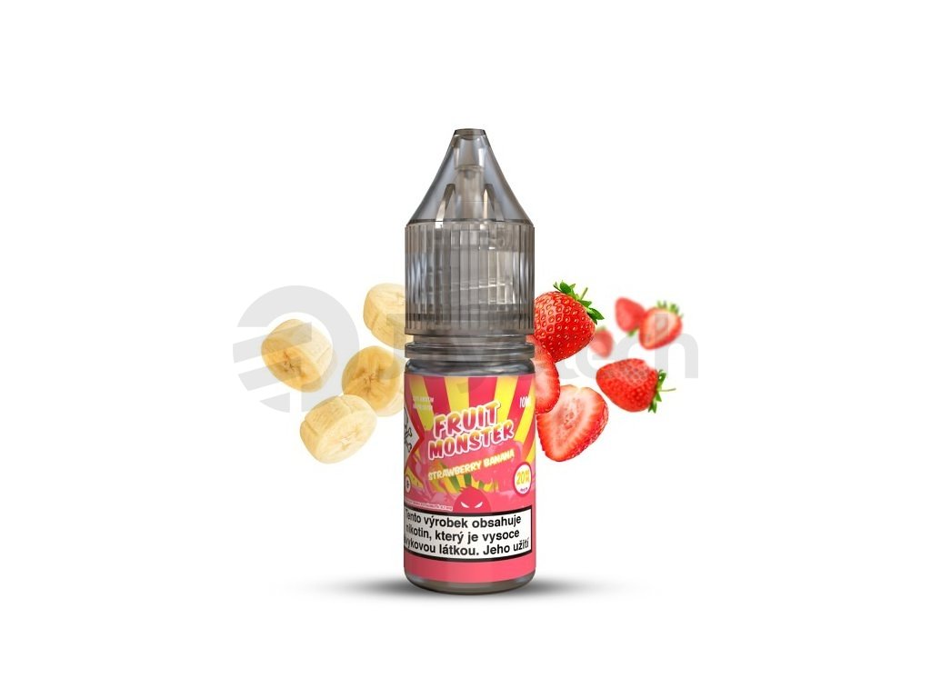 Monster Lab Fruit - Strawberry Banana - 20mg, produktový obrázek.