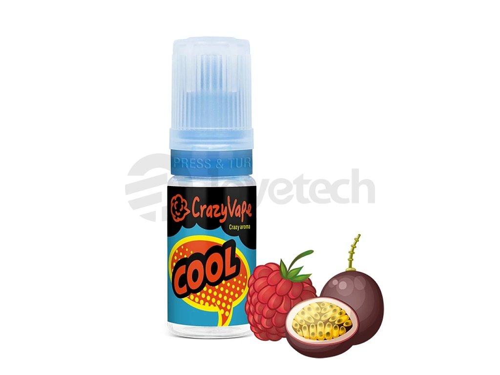Crazy Vape COOL - Příchuť - 10ml, produktový obrázek.