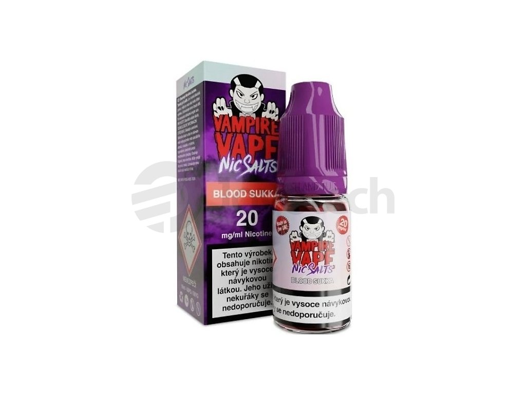 Vampire Vape - NicSalts - Blood Sukka - 20mg, produktový obrázek.