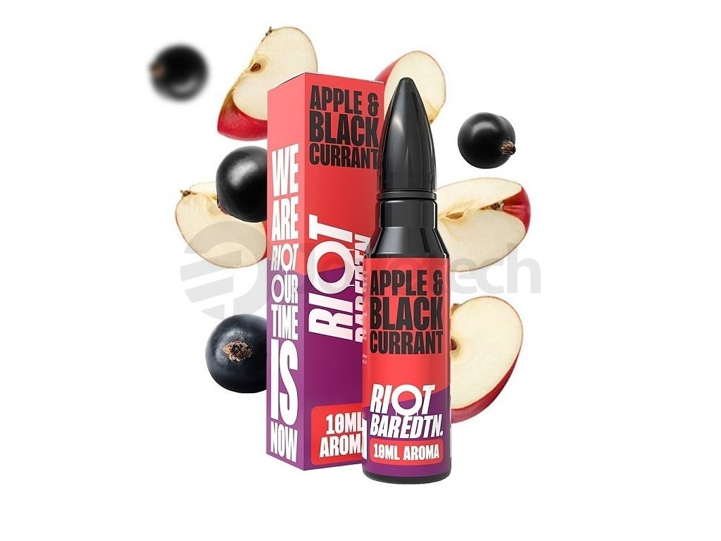 Riot BAR EDTN - S&V - Apple & Blackcurrant - 10ml, produktový obrázek.