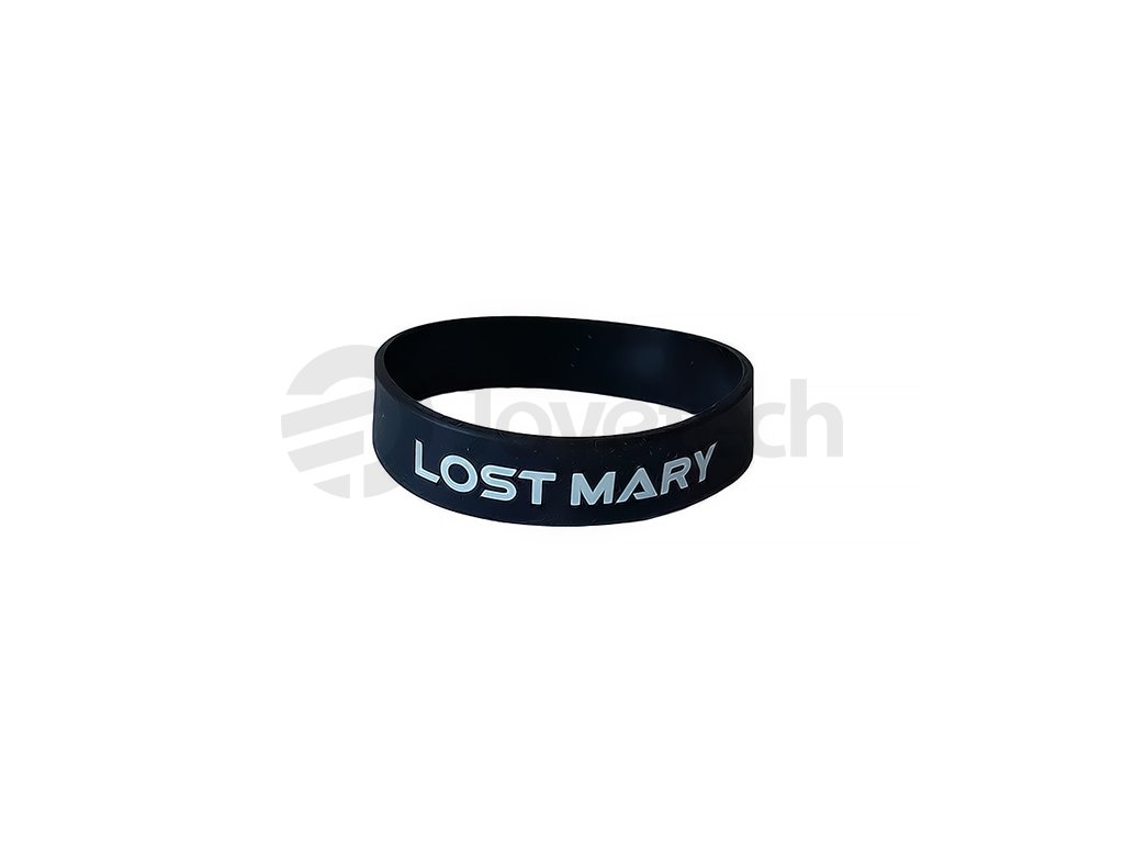 LostMary narámek černý, produktový obrázek.