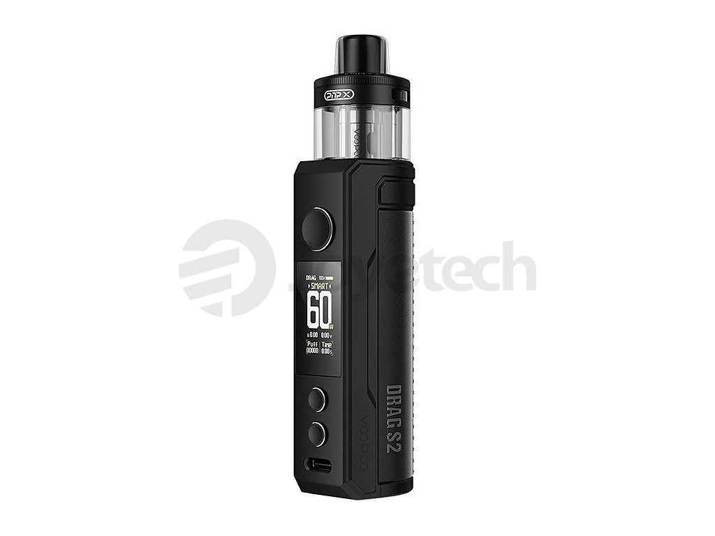 Voopoo Drag S2 - Pod Kit - 2500mAh - Spray Black, produktový obrázek.