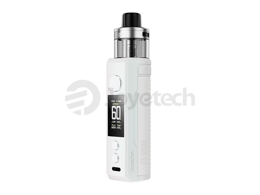 Voopoo Drag S2 - Pod Kit - 2500mAh - Pearl White, produktový obrázek.