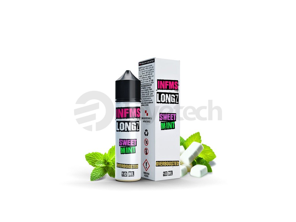 Infamous LongZ - S&V - Sweet Mint - 10ml, produktový obrázek.