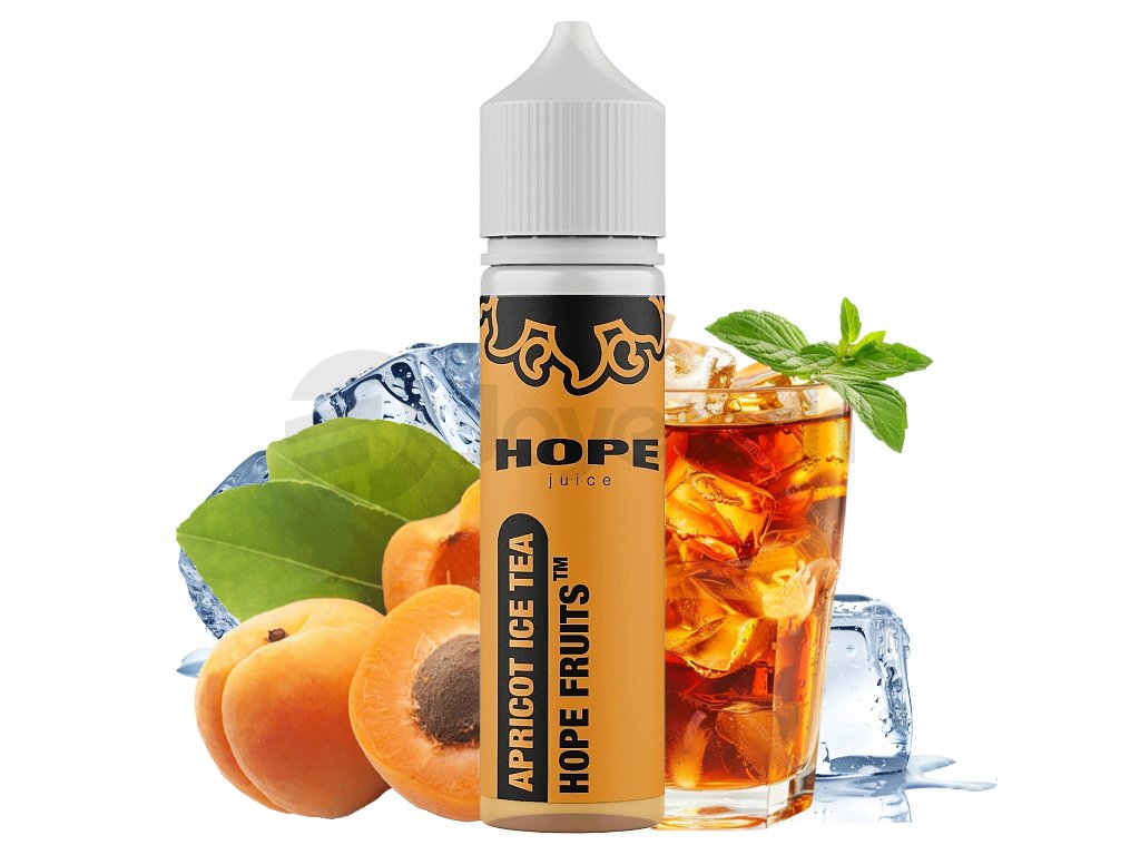 Hope Fruits - S&V - Apricot Ice Tea - 12ml, produktový obrázek.