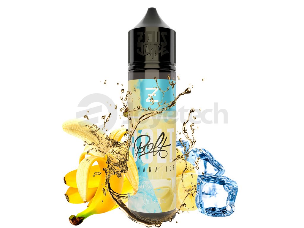 Zeus Juice - BOLT - S&V - Banana ICE - 10ml, produktový obrázek.