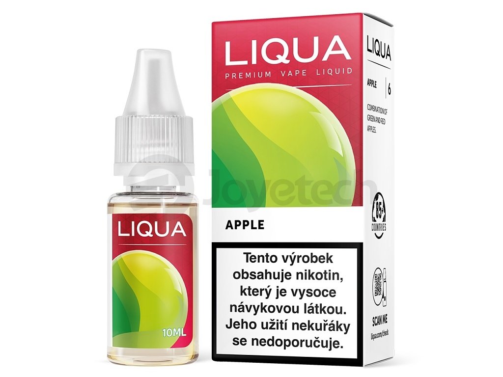 LIQUA Elements - Apple - 10ml - 18mg, produktový obrázek.