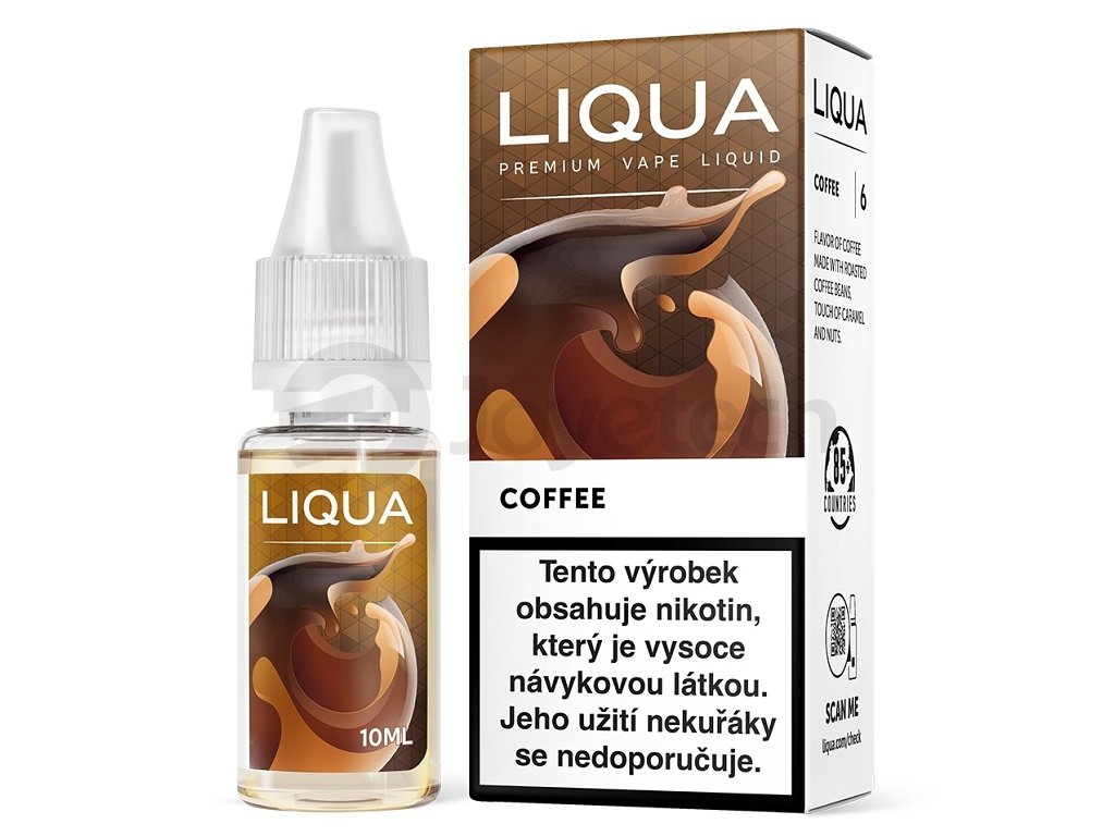 LIQUA Elements - Coffee - 10ml - 6mg, produktový obrázek.