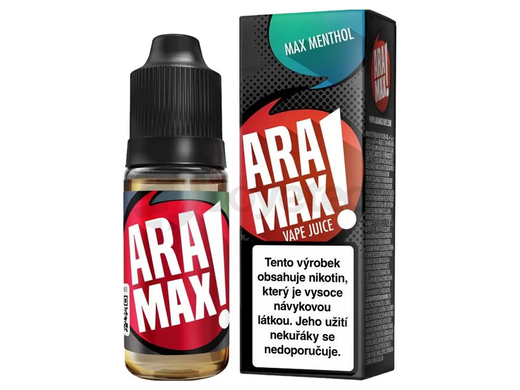 Aramax - Max Menthol - 10ml - 6mg, produktový obrázek.