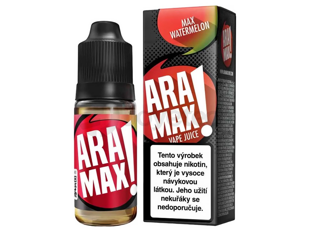 Aramax - Max Watermelon - 10ml - 18mg, produktový obrázek.
