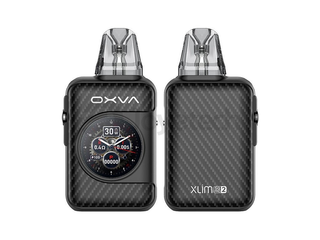 Oxva Xlim SQ Pro 2 - Pod Kit - Black Carbon, produktový obrázek.
