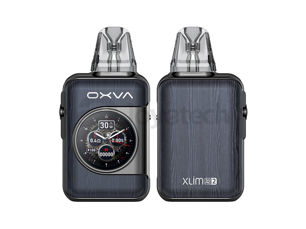 Oxva Xlim SQ Pro 2 - Pod Kit - Gunmetal Wood, produktový obrázek.